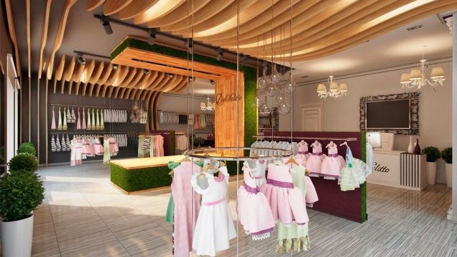 Дизайн-проект магазина детской одежды "DeSalitto" – Студия архитектуры и дизайна АМ